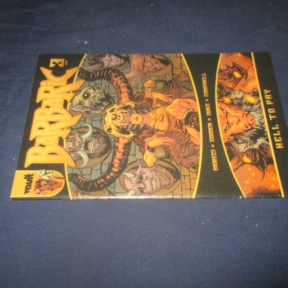 Barbaric Hell to Pay #3 (Vault comics, 2022) Cover A Variant - Picture 3 of 3